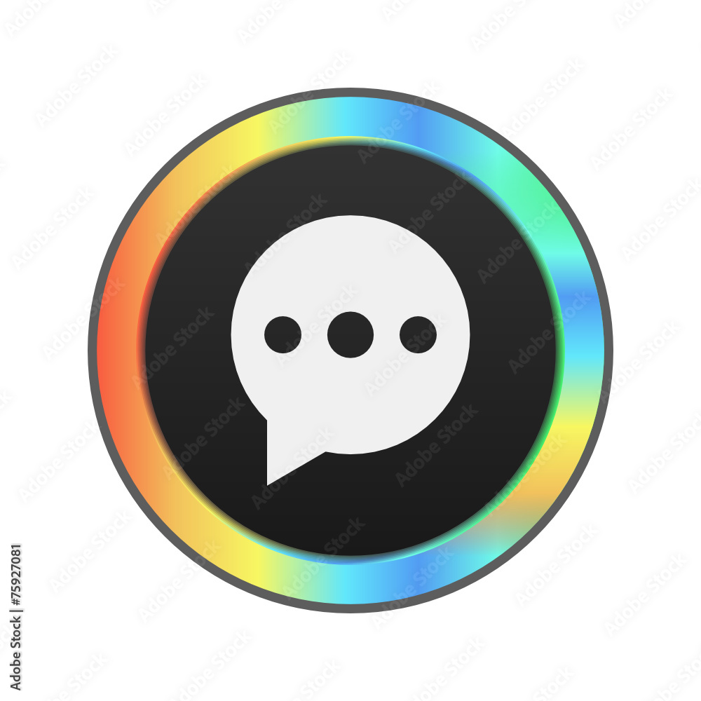Colorful Web Icon Colorful Web Icon