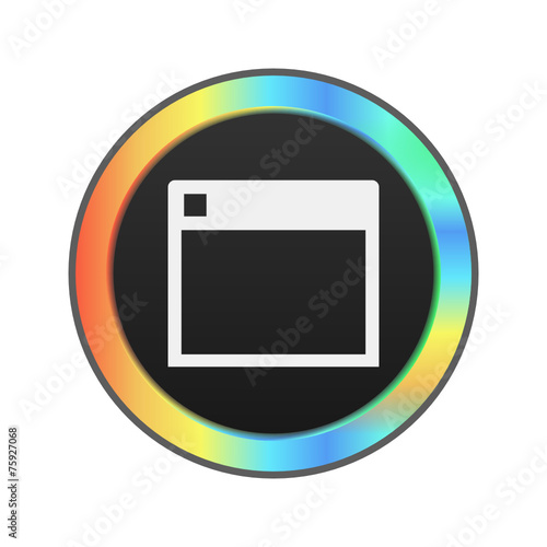 Free Download Colorful Web Icon - GFXLoad