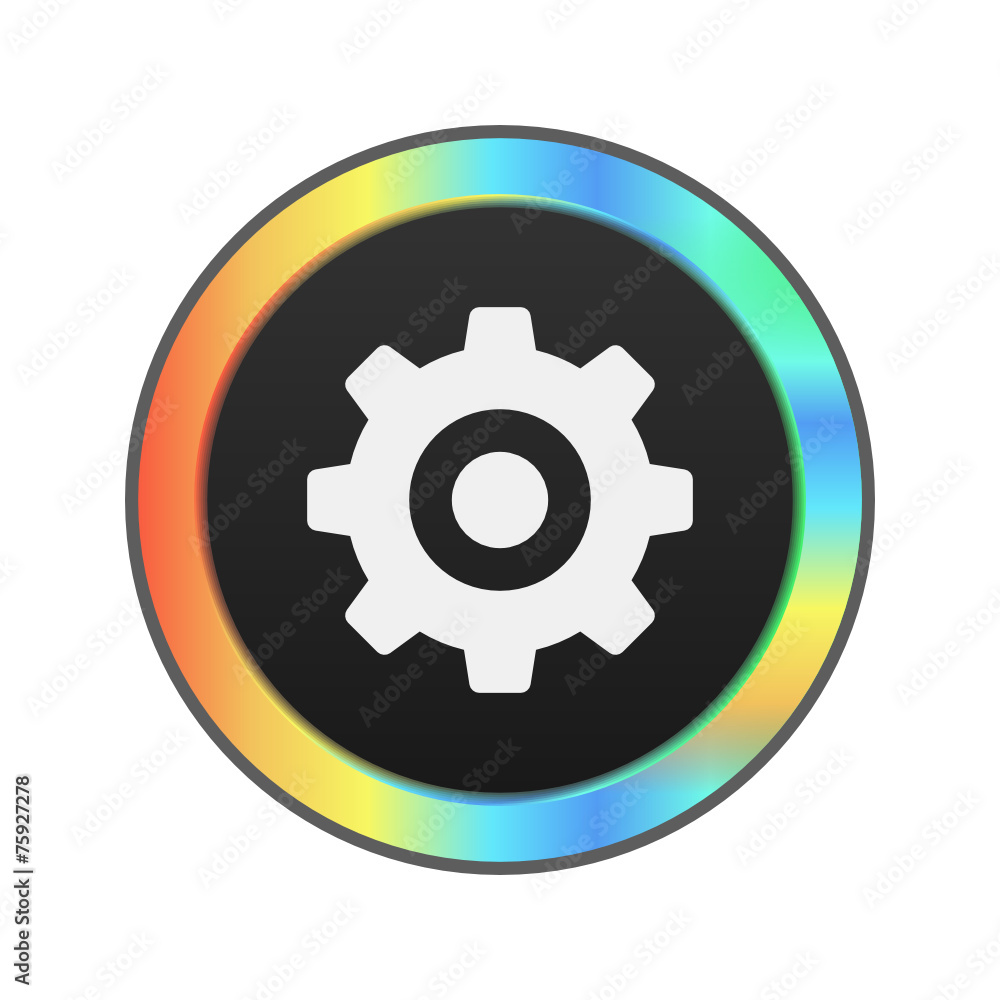 Colorful Web Icon Colorful Web Icon