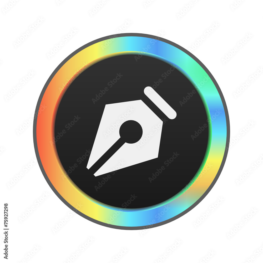 Colorful Web Icon Colorful Web Icon