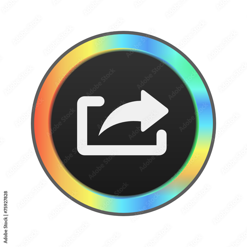 Colorful Web Icon Colorful Web Icon