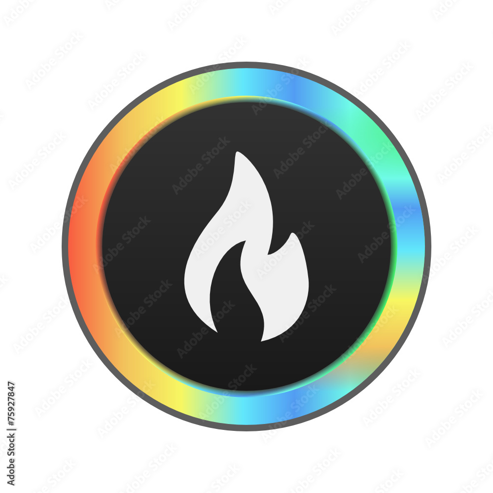 Colorful Web Icon Colorful Web Icon