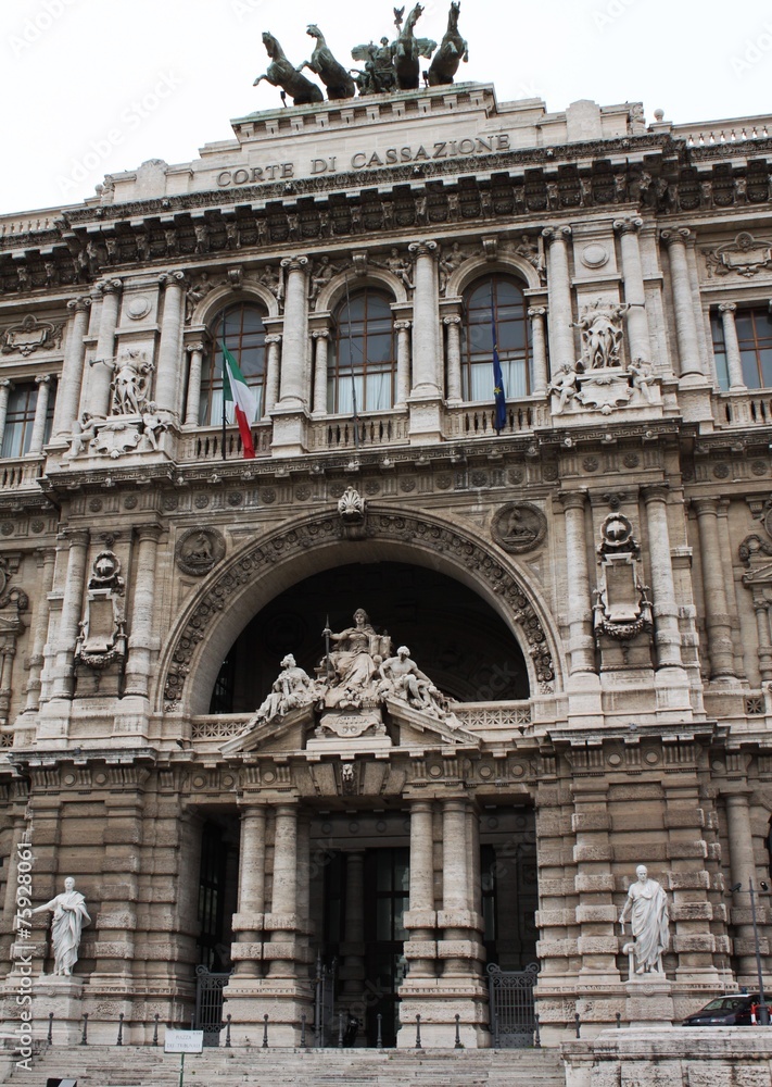 Corte di Cassazione building in Rome - Italy