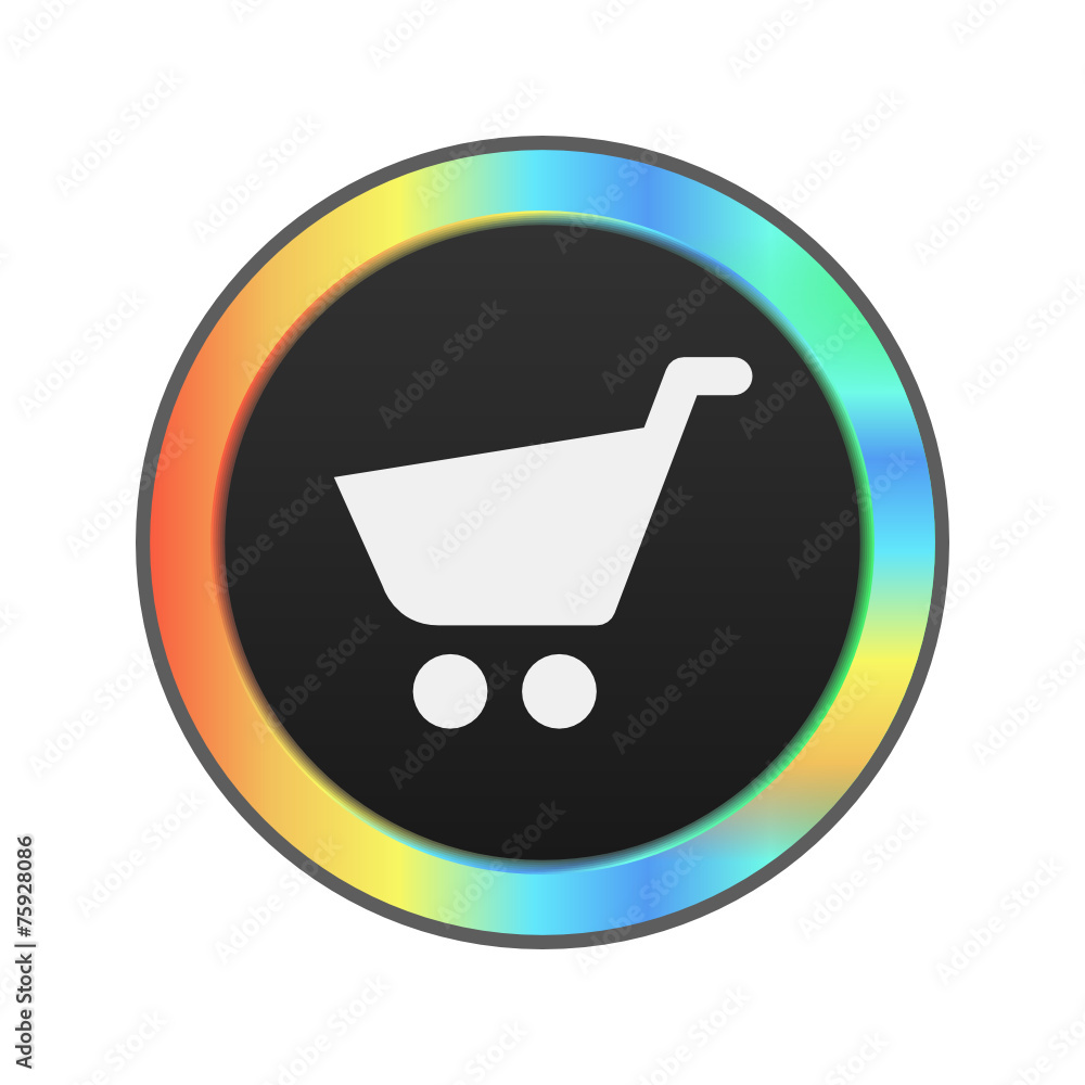 Colorful Web Icon Colorful Web Icon