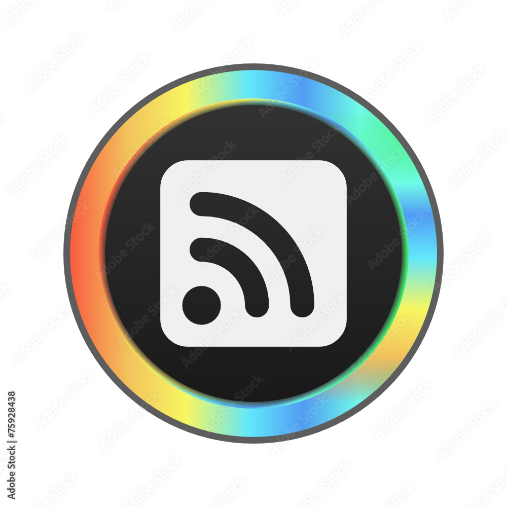 Colorful Web Icon Colorful Web Icon