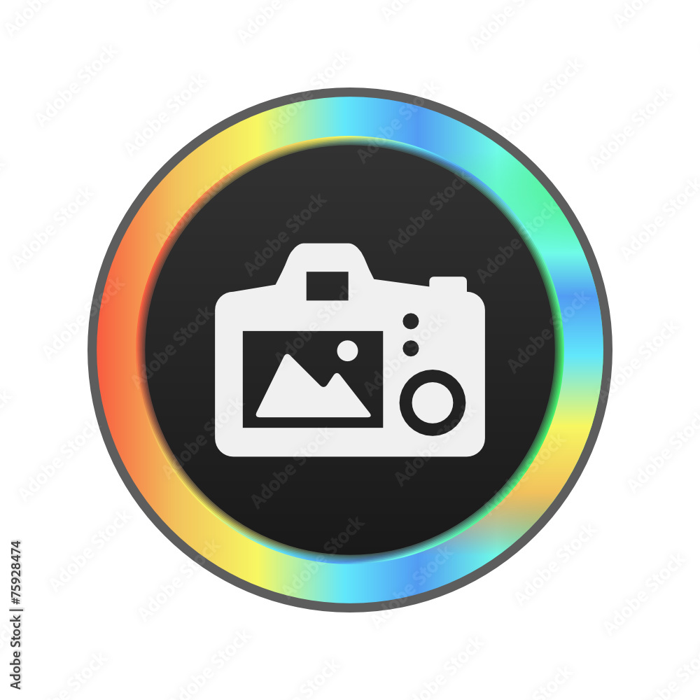Colorful Web Icon Colorful Web Icon