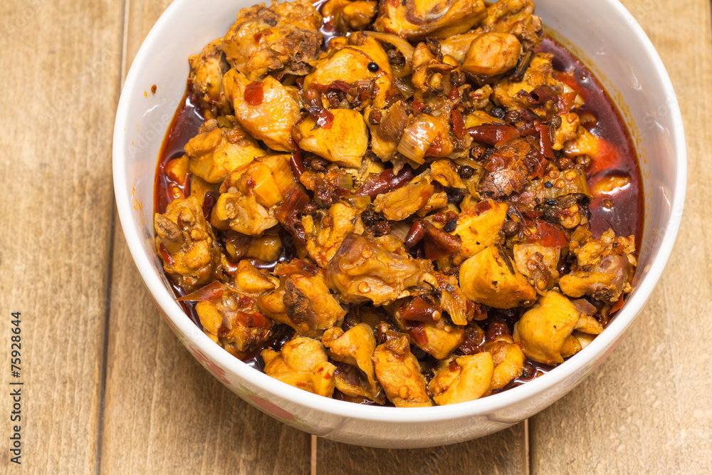 Spicy rabbit meat Spicy rabbit meat