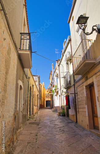 Alleyway. Torremaggiore. Puglia. Italy.