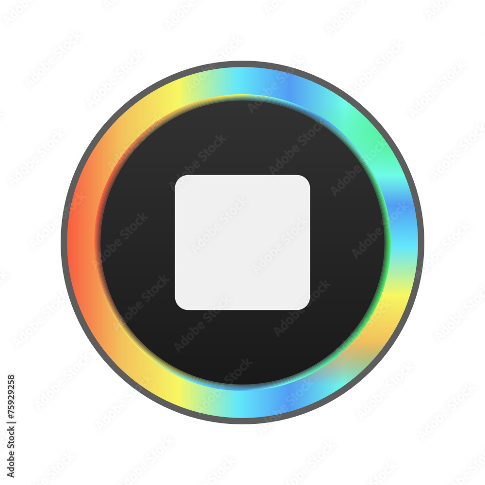 Colorful Web Button Colorful Web Button
