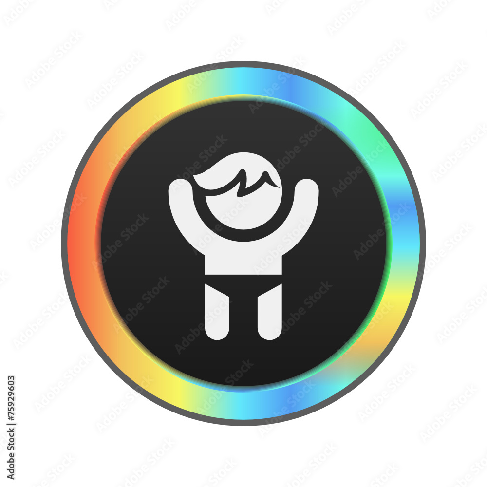 Colorful Web Button Colorful Web Button