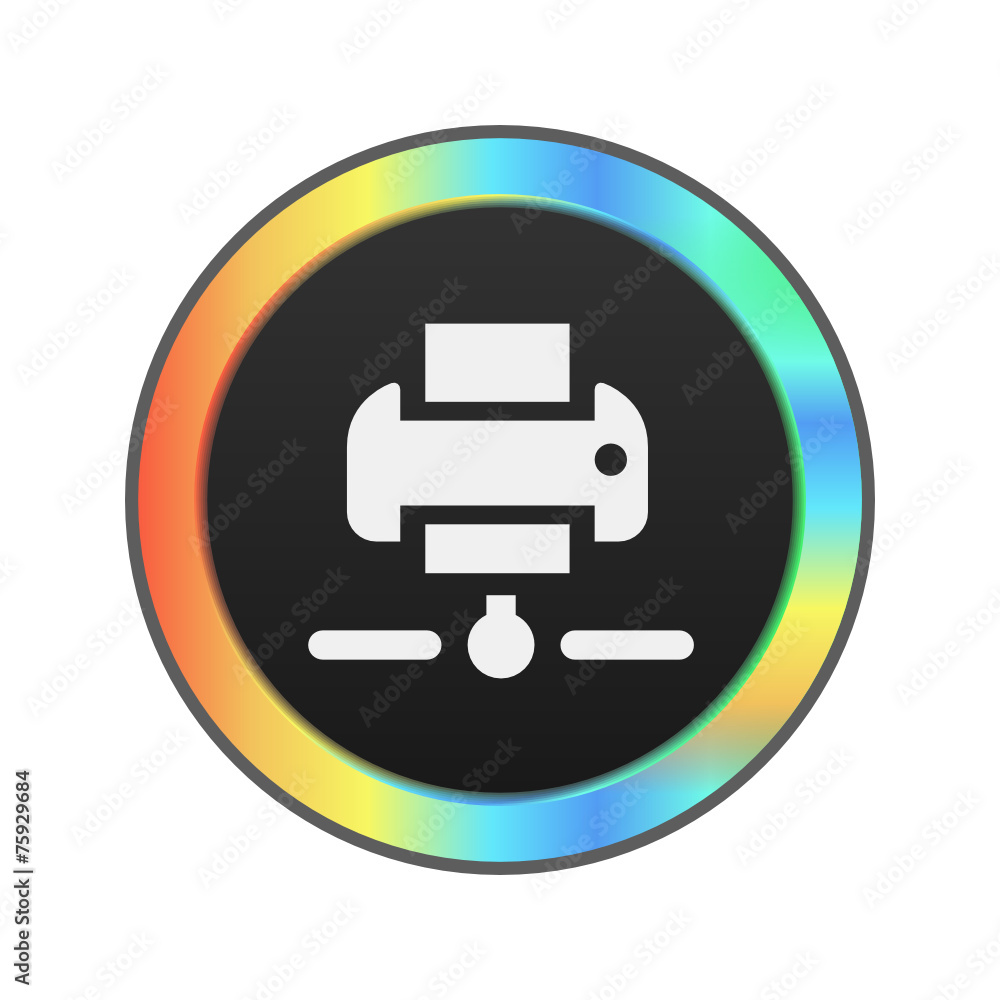 Colorful Web Button Colorful Web Button
