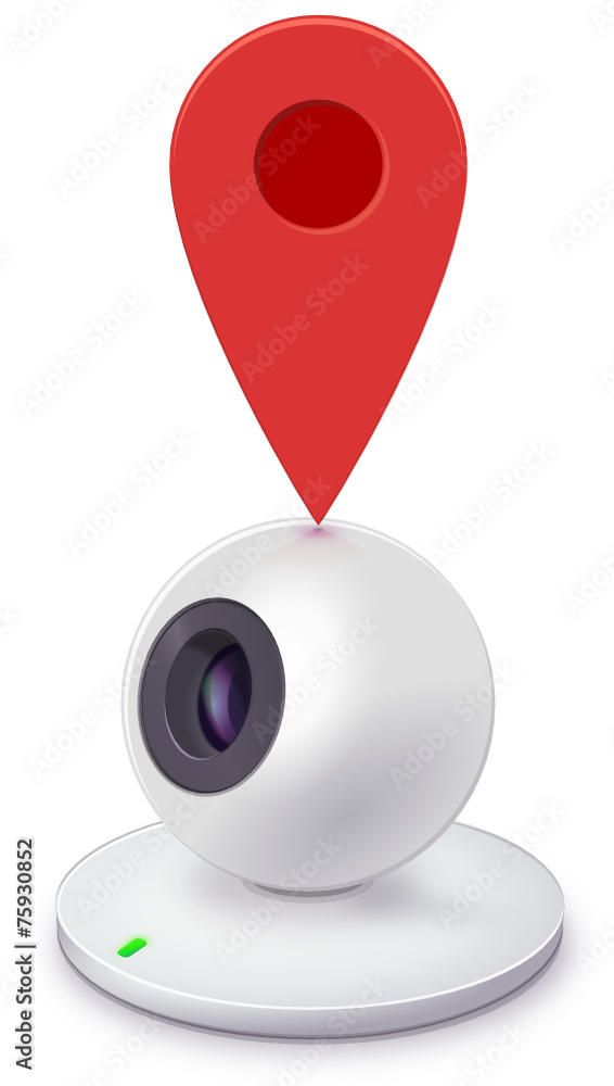 Webcam located Webcam located