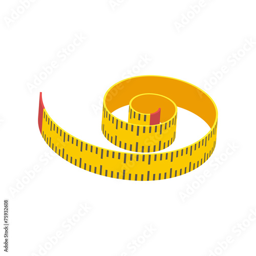 Measuring tape icon