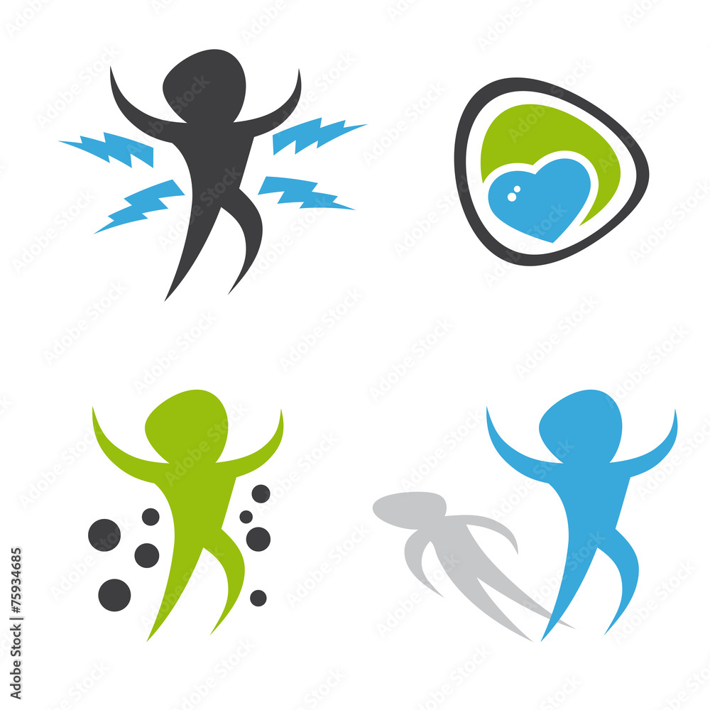 energie person symbol kollektion energie person symbol kollektion