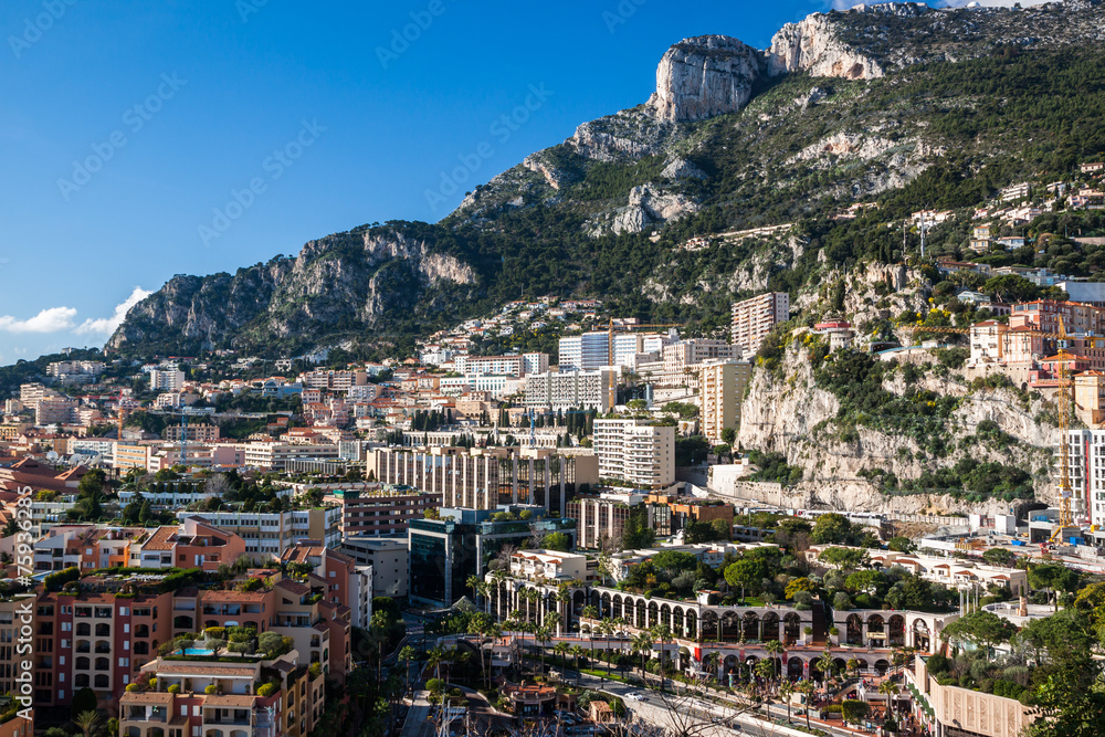Monte Carlo skyline, French Riviera