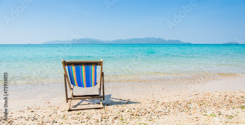 The beach chairs © sorapop