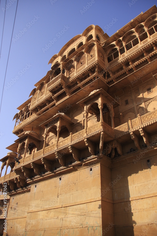 architecture rajpoute à Jaisalmer