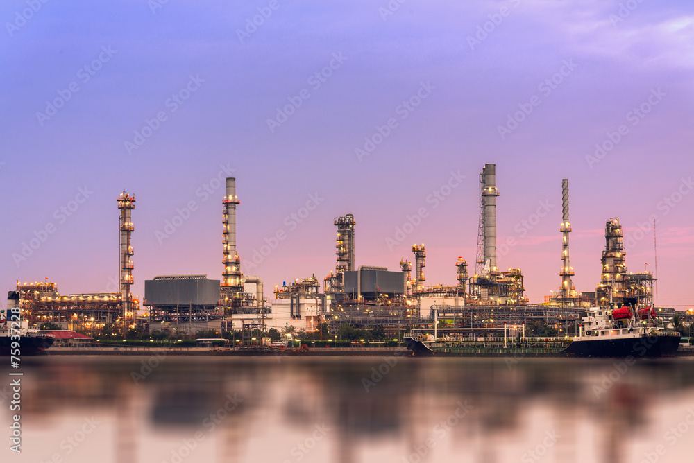 oil gas petroleum refinery station