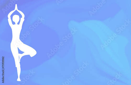 Ocean Yoga Scene