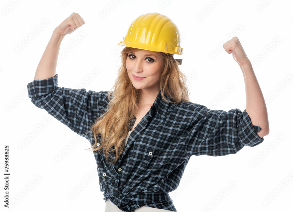 Kraftvoller Handwerker Kraftvoller Handwerker