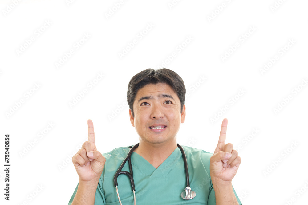 笑顔の医師 笑顔の医師