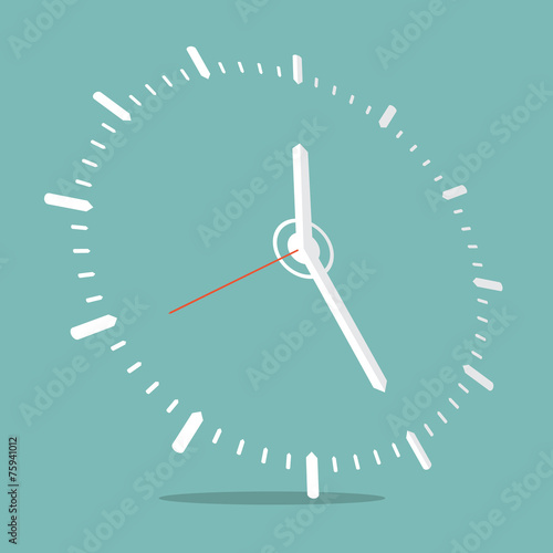 Clock Vector Illustration