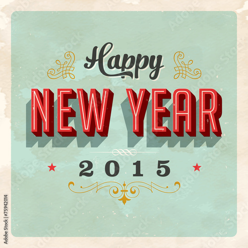 New Year's Eve Card - Vector EPS 10.