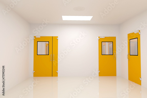 Clean Room in pharmaceutical factory