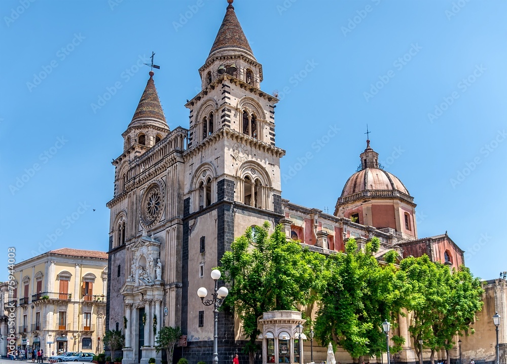The cathedral of Acireale ( Maria Santissima Annunziata)