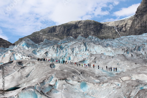 Nigardsbreen is a glacier in Norway. photo