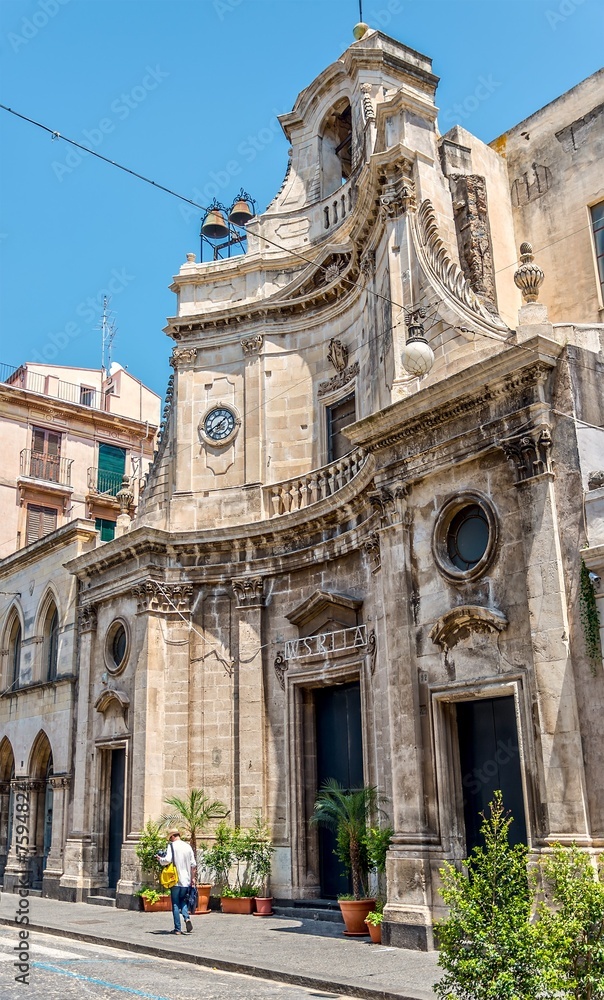 Chiesa San Rocco, Acireale, Sicily.