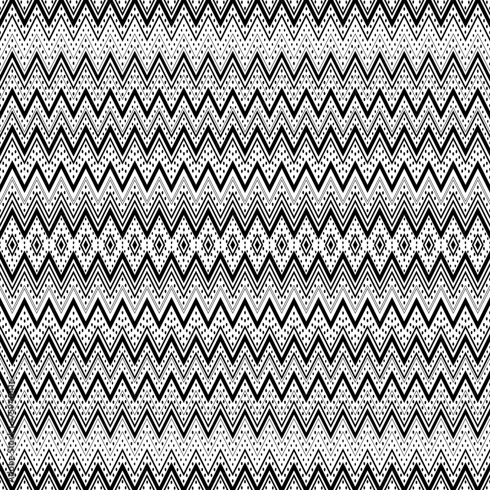 Dots and zig zag lines background Dots and zig zag lines background
