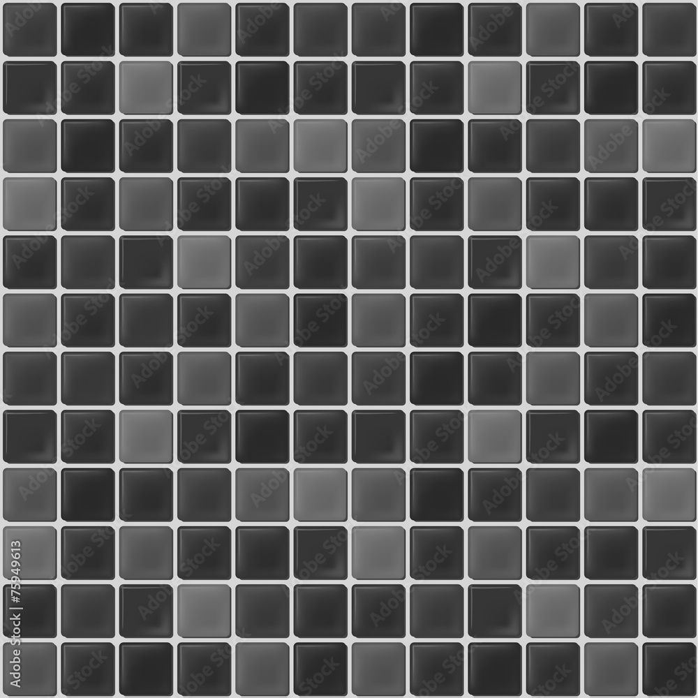 gray mosaic tiles texture with white filling