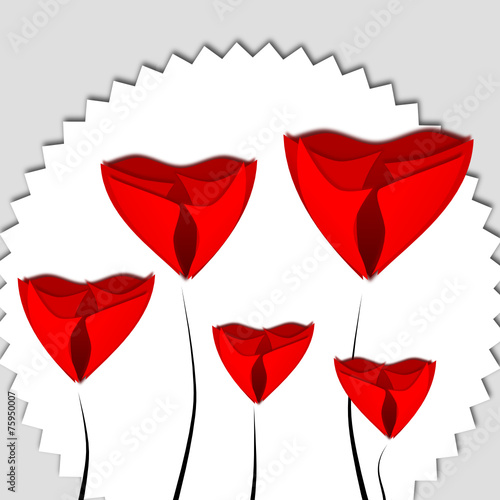 Tulipanes vintage 