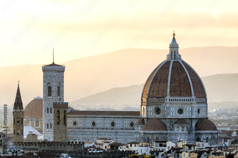 Florence  Duomo Santa Maria Del Fiore from Piazzale Michelangelo