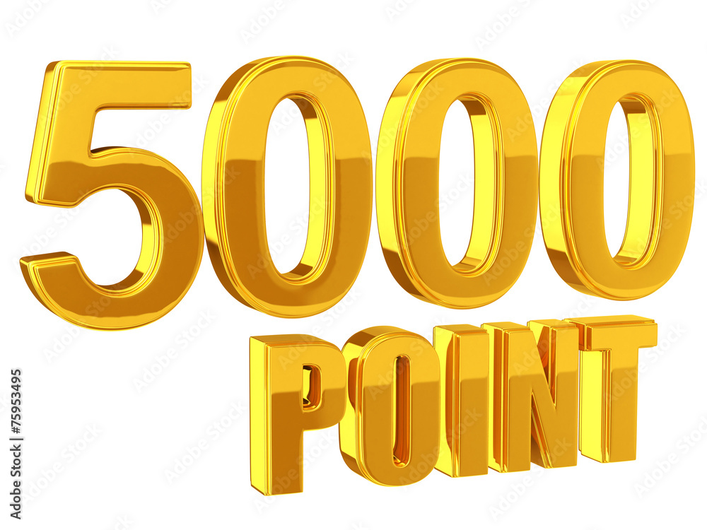 5000 Points 5000 Points