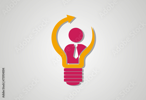 Sucsess business logo vector