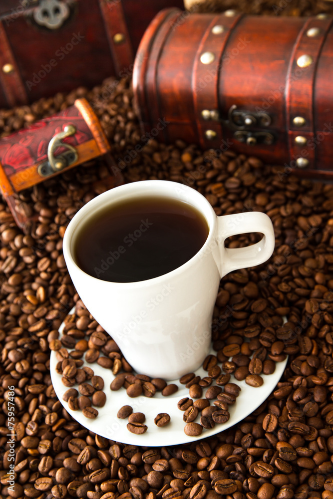 Fototapeta premium Kaffee für alle
