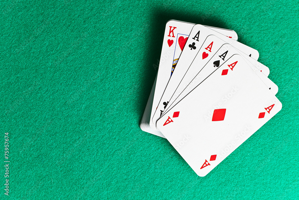 Obraz premium playing cards