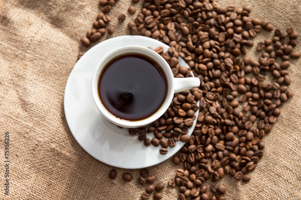 Fototapeta premium Kaffee für alle