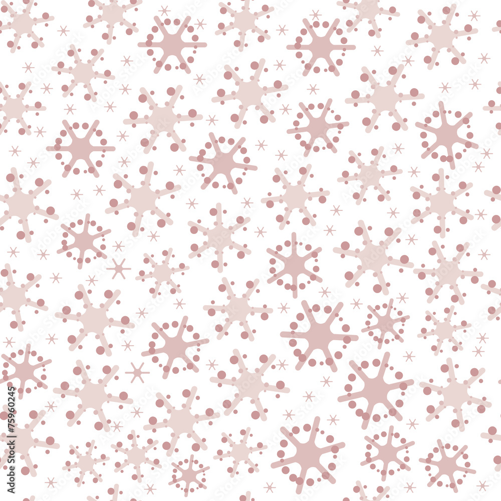 Seamless pattern with snowflakes Seamless pattern with snowflakes