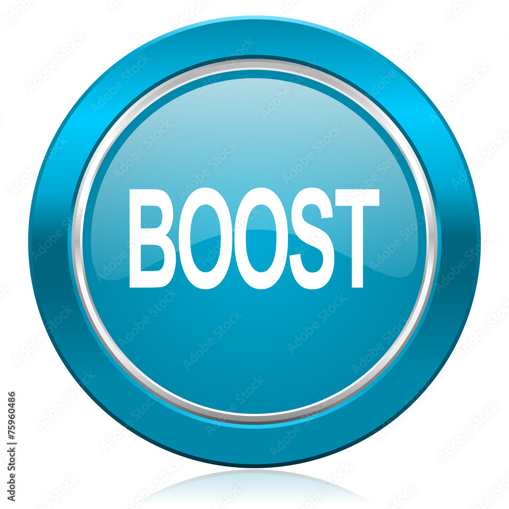 boost blue icon