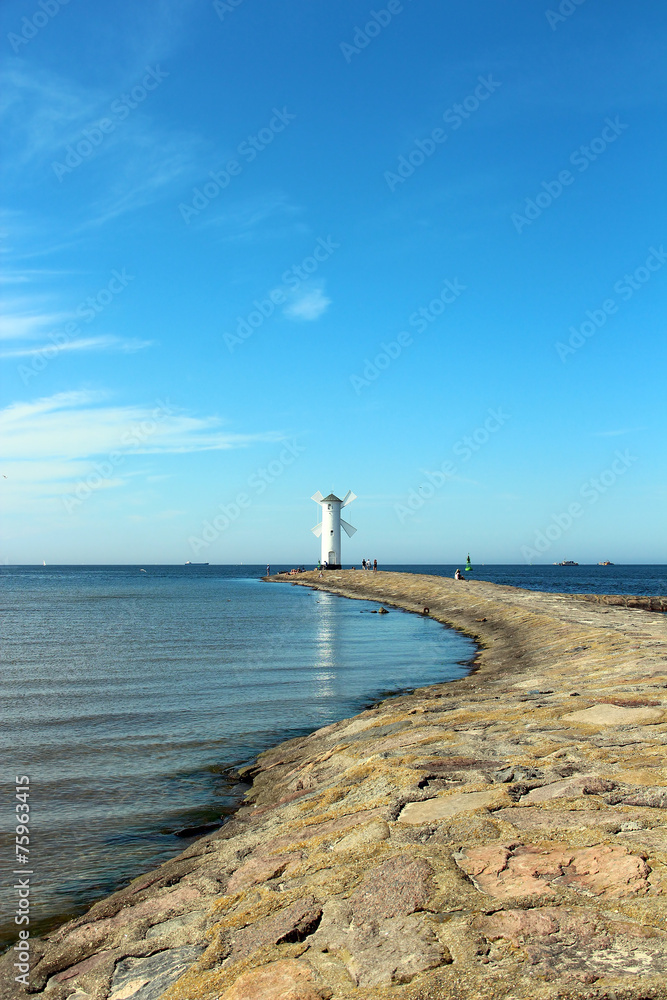 Baltic Sea in Swinoujscie