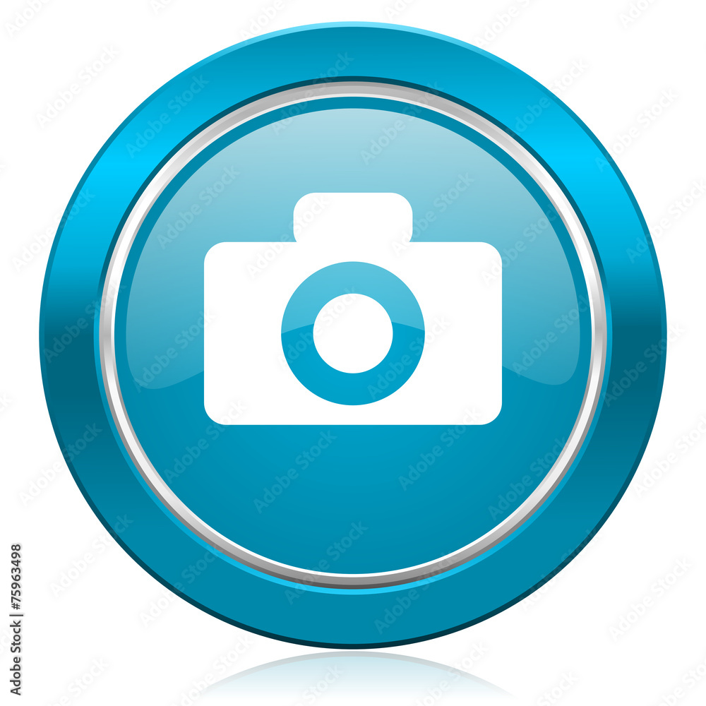 camera blue icon camera blue icon