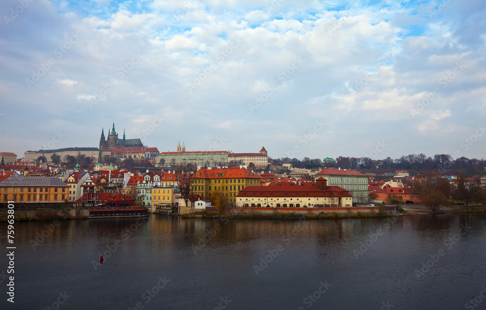 Fototapeta premium Day view of Prague