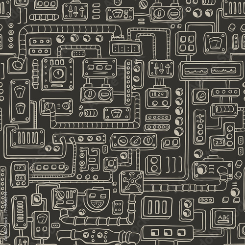 Abstract seamless pattern