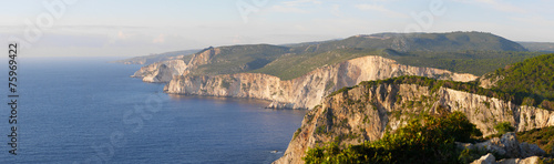 Платно landscape of zante island