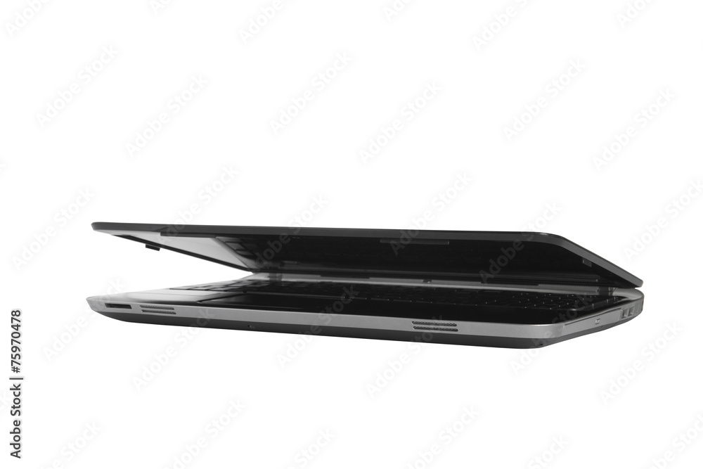 laptop isolated on white background laptop isolated on white background