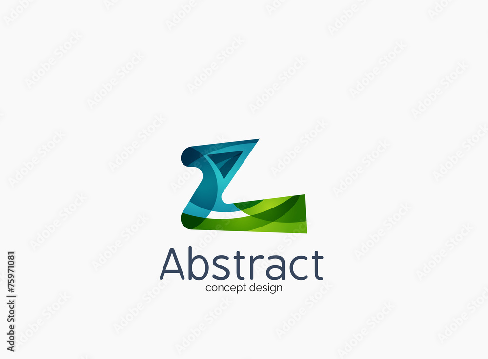 Modern company Z letter logo Modern company Z letter logo