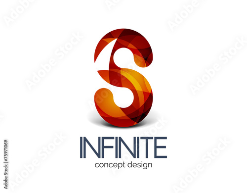Infinity business logo concept